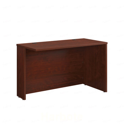Bureau 48 po x 24 po, finition rouge
