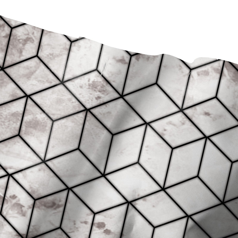Geometric Shower Curtain