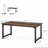 63" Large Modern Computer Desk With Steel Frame-443409659
