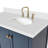 Cambridge 43'' Single Bathroom Vanity with White Quartz Top-277841524-277872029