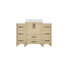 48 In. Freestanding Bathroom Vanity With Engineered Marble Top Assembled