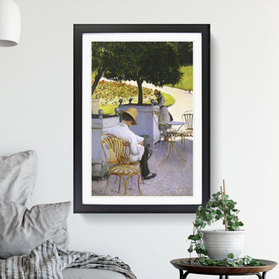 The Orange Trees by Gustave Caillebotte - Picture Frame Painting