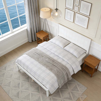 Platform Bed Frame with Headboard
