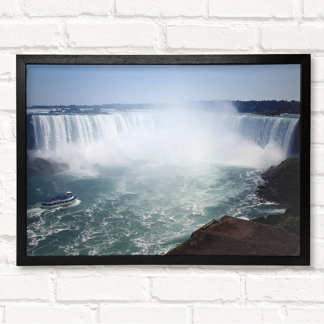 Gerahmtes Wandbild Victoria Falls Rumble