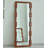 Medieval-Style Pine Frame Custom-Shaped Wall Mirror