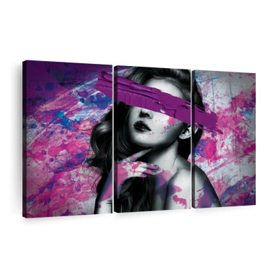 Reproduction d'art sur toile 3 pièces