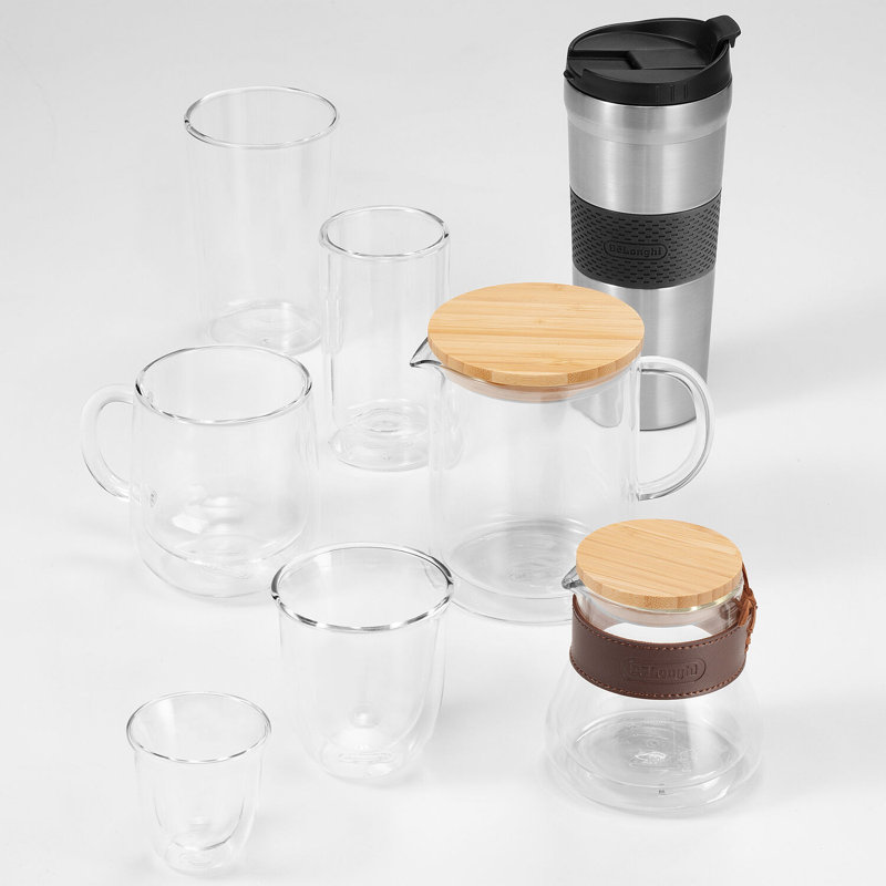 Double Wall Borosilicate Glass Carafe