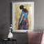 «Woman Strong IV», reproduction encadrée de qualité supérieure, prête à être accrochée-819298671-819298665