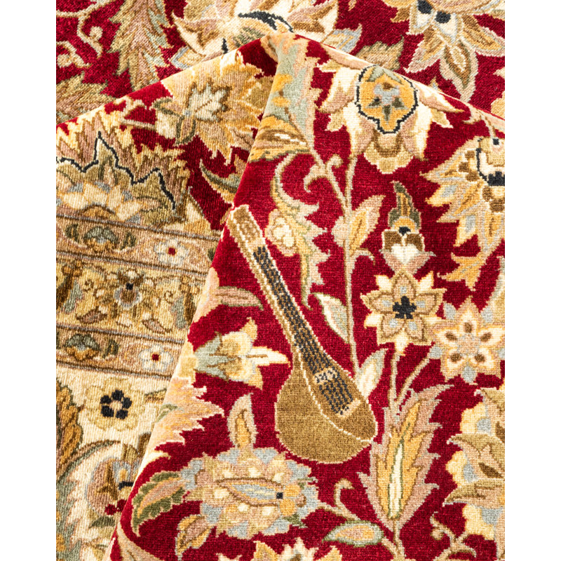 Classic One-of-a-Kind 9' 2" x 12' 4" Hand Knotted Area Rug
