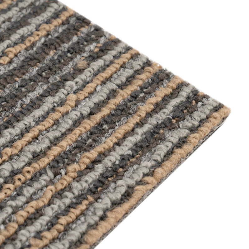20'' W Multi Level Loop Carpet Tile