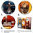 Coloful Modern Jukebox Jams 1 - Jukeboxes Wall Art-898164386-898164441
