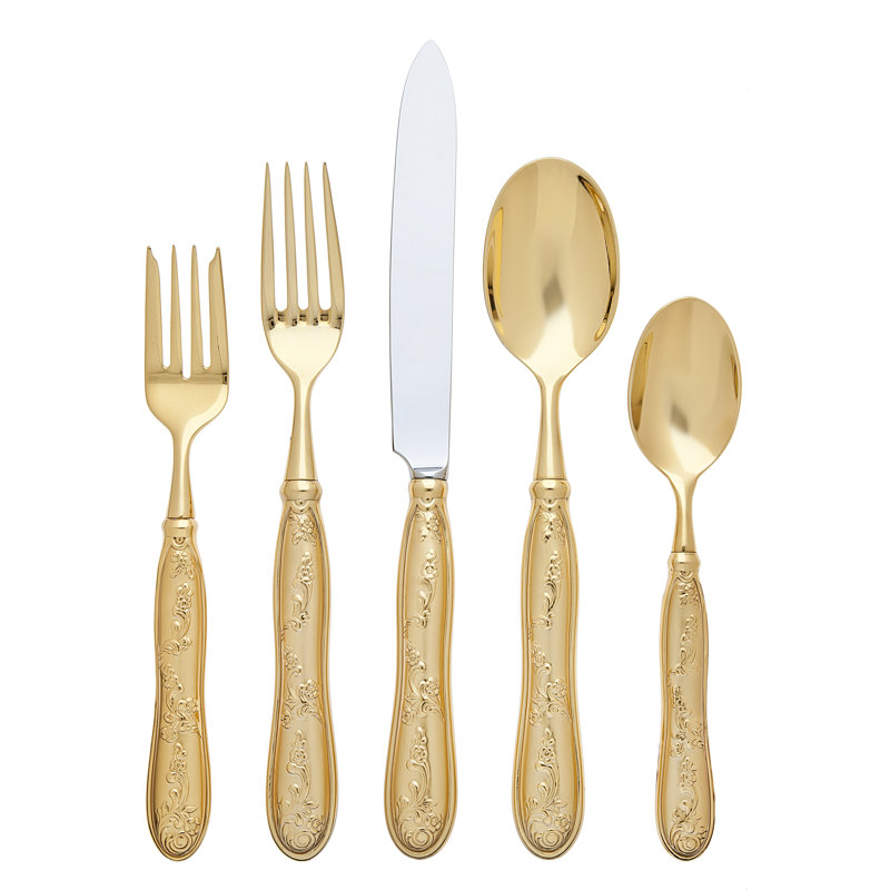 Ricci Argentieri Botticelli Stainless Steel Flatware Set