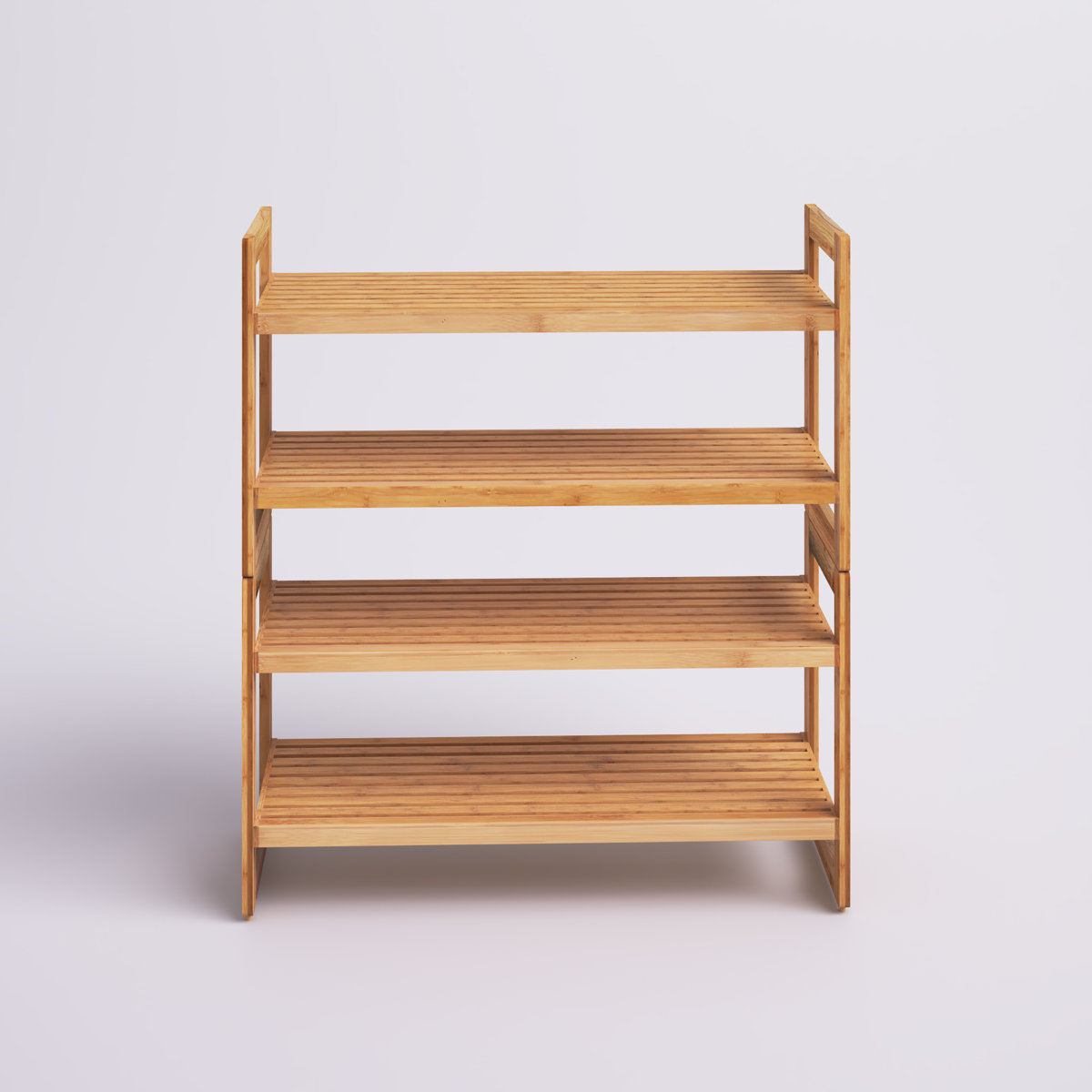 Dotted Line™ 12 Pair Stackable Shoe Rack & Reviews - Wayfair Canada