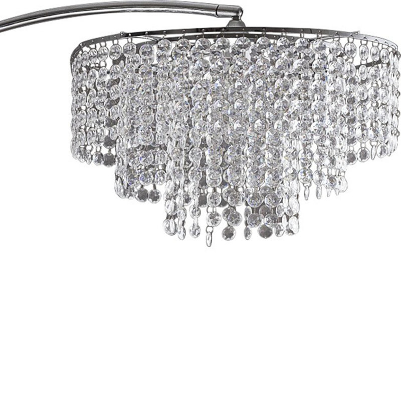86" HANGING CHANDELIER ARCH Lamp