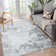 Modern Machine Washable Area Rug Abstract Non Slip Rugs for Living Room Bedrooms Foldable Rugs for Playroom Office Kitchen Rugs
