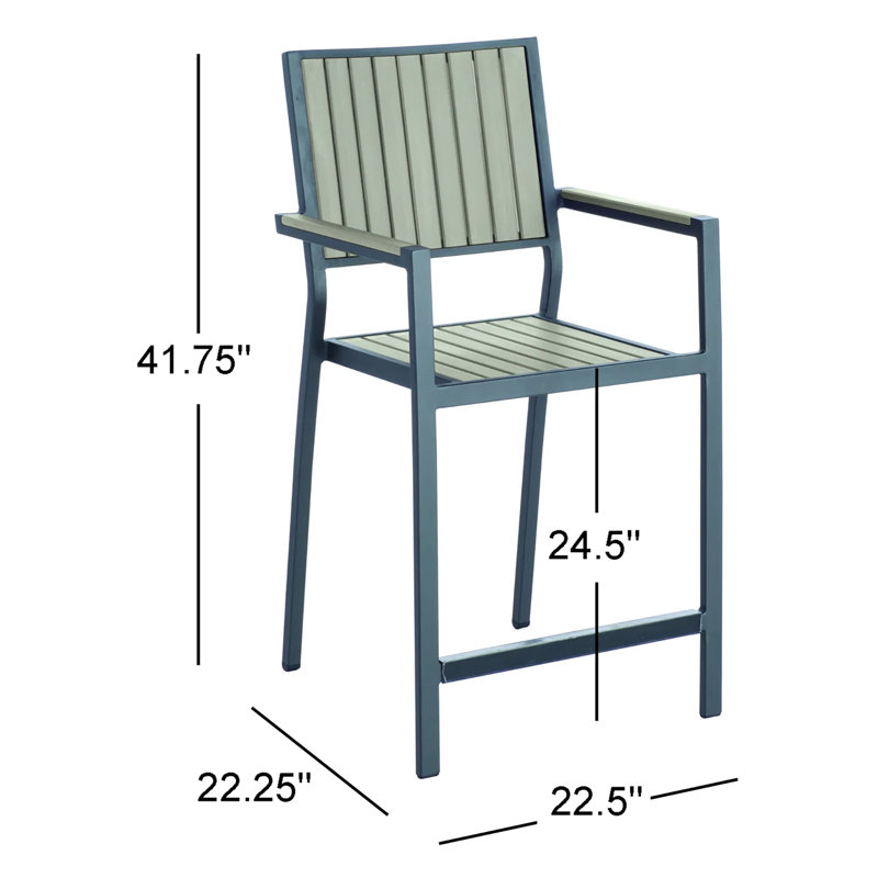 Tabouret de bar 25 po Limetta