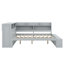 Lit de jour moderne avec rangement et ports USB-28314548