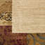 Tapis beige à bordure florale Abercorn pour salon, salle à manger et chambre à coucher-671075807