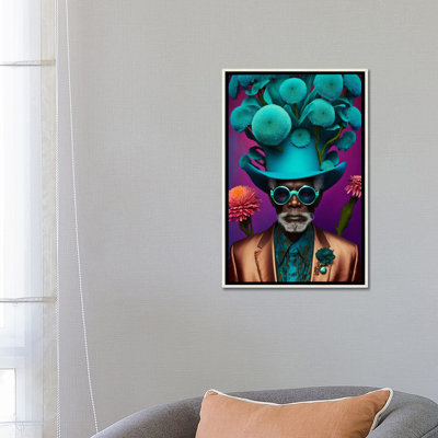Papy africain rétro futuriste - Champignons VII_1PC6