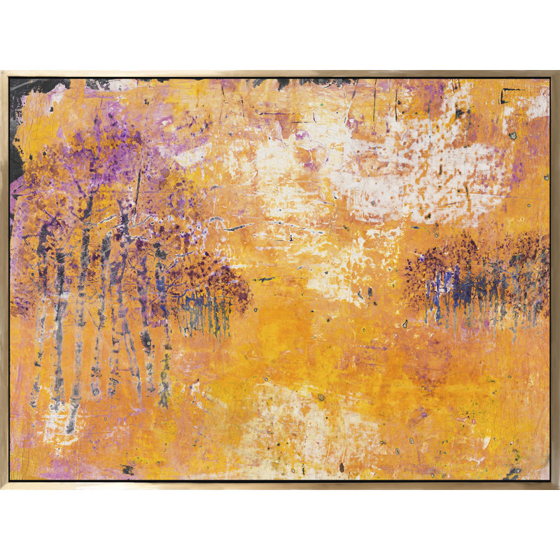 Fire In The Sky Painting, 36" H x 48" W