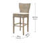 Tabouret court 23 po Glidden