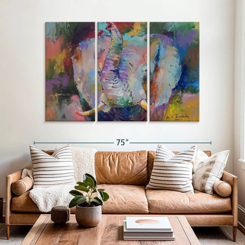 Elephant III, 42" H x 65" W