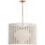 Catania 30" Hanging Shade With Cream Braided Rope-1099441371-1102814123