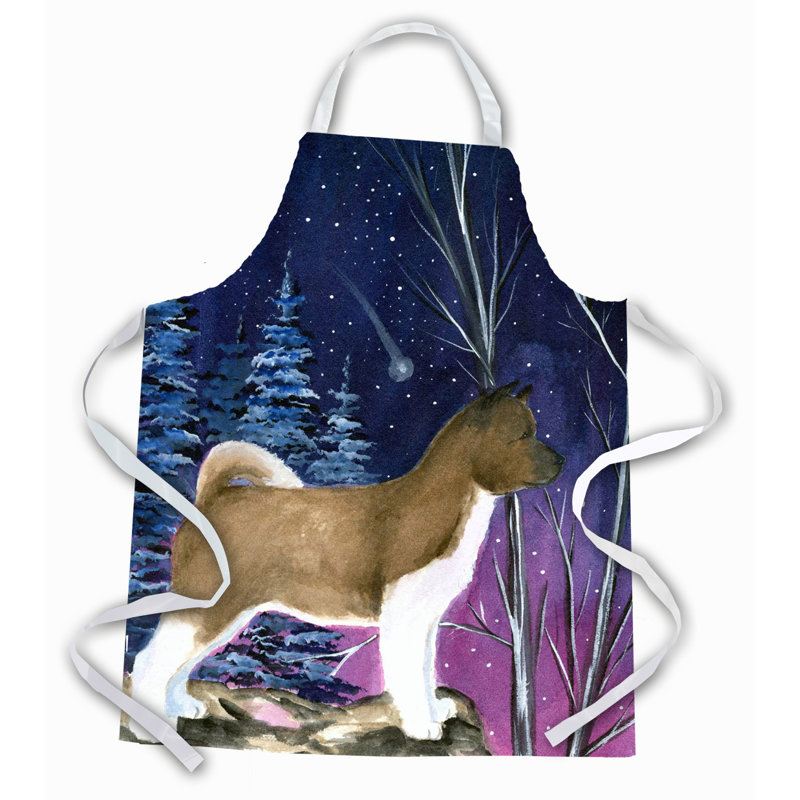 No Pattern Bib Apron