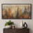 Pine Tree Forest Artwork, Autumn Wall Pictures, Giclee Canvas Digital Print Extra Large Framed Wall Art-111654085-111654084