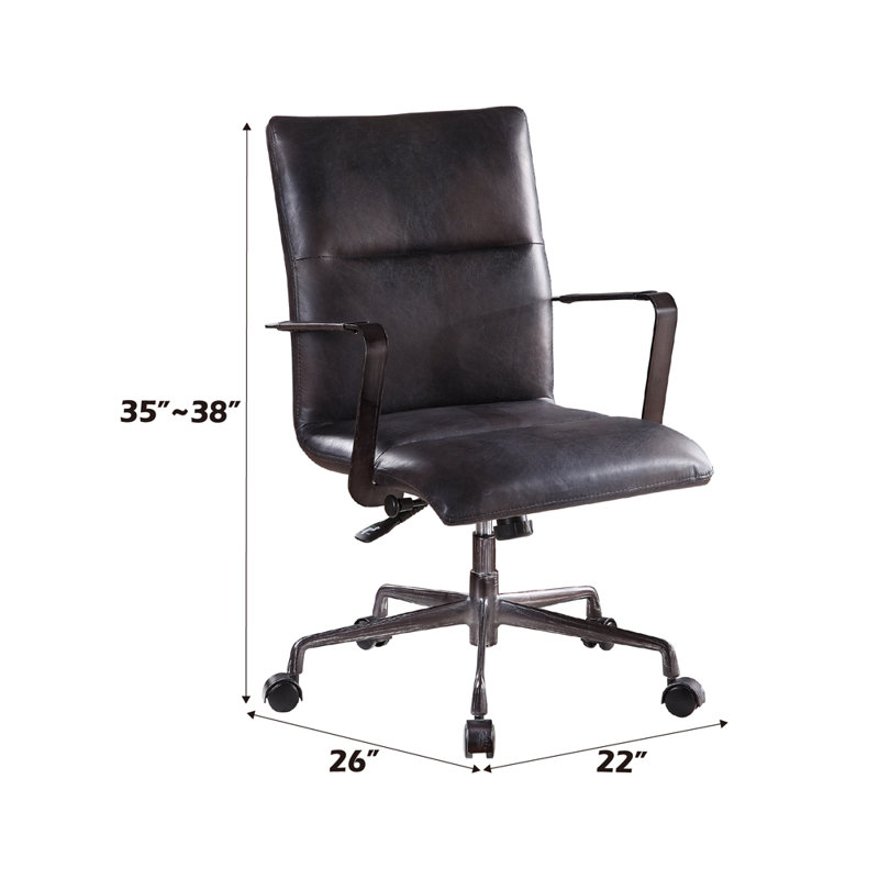 Indra Office Chair, Onyx Black
