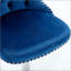 Tabourets de bar pivotants en velours à hauteur de siège réglable, tabourets de bar à base chromée avec dossier capitonné confortable pour un pub à domicile et un îlot de cuisine, ensemble de 2-766980144