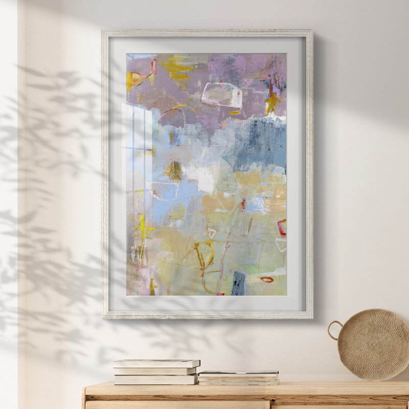 Tandis que je - impression encadrée, 28.5" H x 20.5" W, White