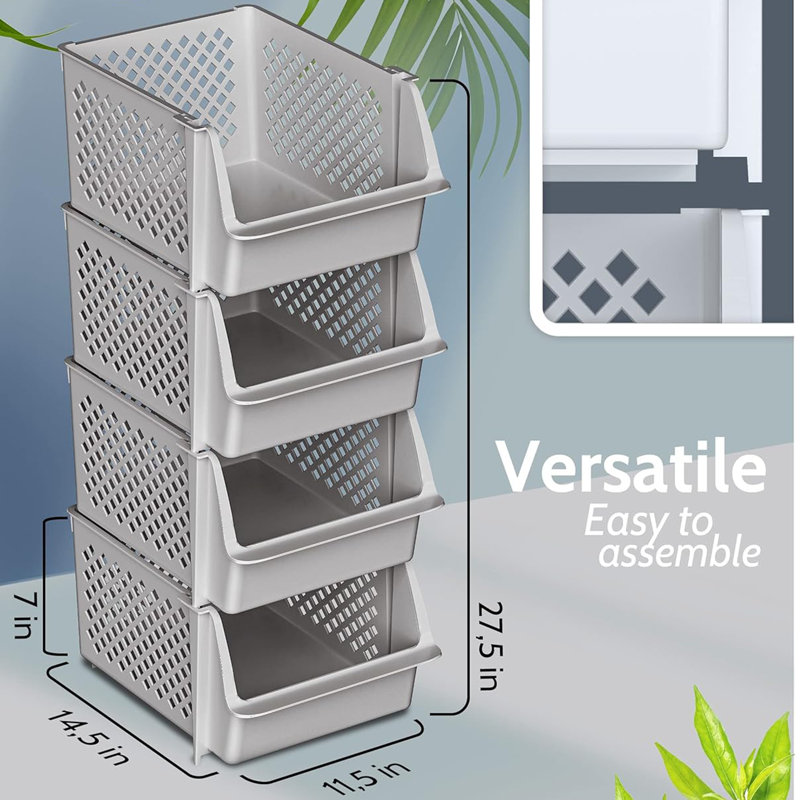 Rolling File Carts With Wheels Hanging Files Simple Houseware Mesh File ...