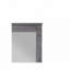 Miroir rustique à finition chêne gris