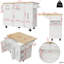 Wood Kitchen Island-688230537