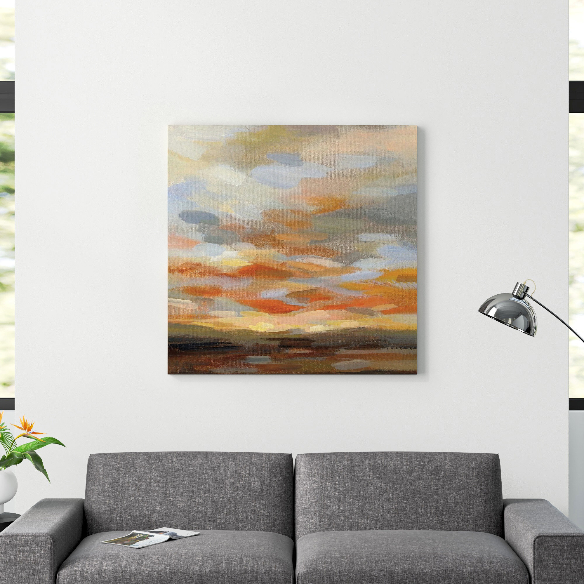 Wade Logan® High Desert Sky II - Painting Print & Reviews | Wayfair