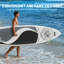 Inflatable Paddle Board With Exceptional Load Capacity, Complete With SUP Accessories, 3 Removable Fins, And 3-Piece Adjustable Single Paddle. This Non-Slip Adult Paddleboard Comes In A Variety Of Designs And Sizes.-883254973-883254972