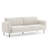 MINIMORE Modern Style 83.95'' Upholstered Sofa with Corduroy Fabric-1820924931