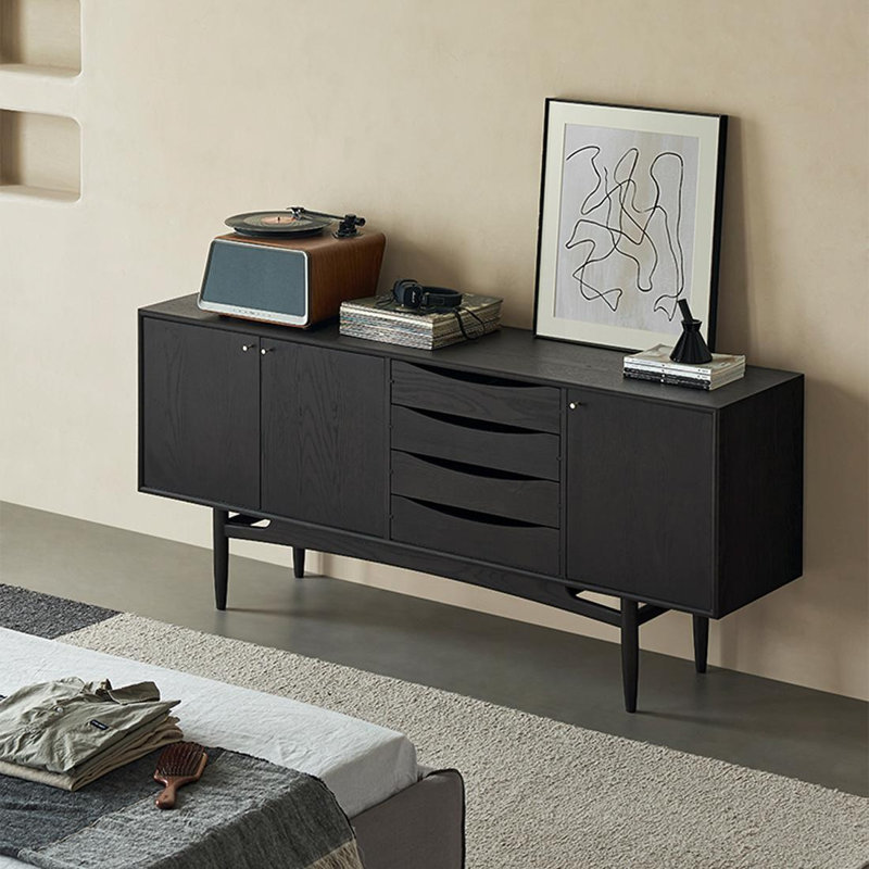 70.87 Sideboard, Brown/black