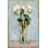 " White Floral Arrangement II " Painting