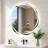 Round Led Round Bathroom Mirror With Bluetooth Dimmable Brightness Anti-fog Function