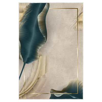 Luxurious Hall Carpet, 100% Velvet Fabric, 31.5 x 78.7 inches | Non-Slip Cotton Sole, 0.5 in Pile Height | Antibacterial, Machine Washable, Woven with 3D Digital Printing | Perfect for Living Room & Entryways