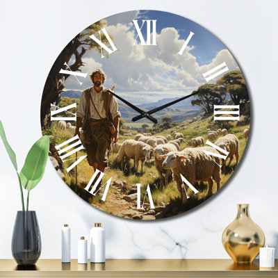 Horloge murale Jemnice - Animaux