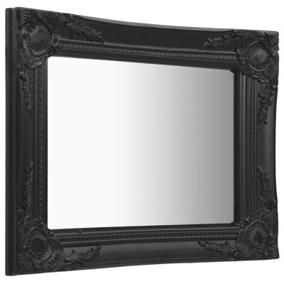 Ginsberg Wood Square Wall Mirror