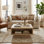 Table basse avec rangement Caomhan