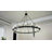Dhreej 60'' W 20-Light Glass Wagon Wheel Chandelier-1504010322