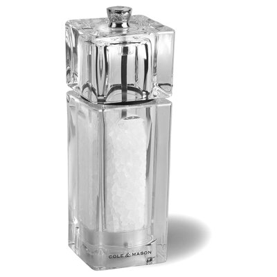 Acryclic Cube Salt Mill