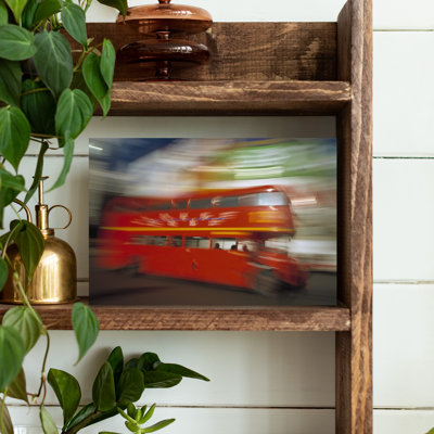 «Double Decker Bus London Abstract City Contemporary Art»