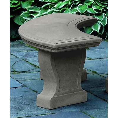 Palladio Concrete Outdoor Bench