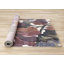 Tapis botanique d'intérieur de 5 pi x 8 pi (5 pi 3 po x 7 pi 7 po) Branch Green, rose, moderne et contemporain - salon, chambre à coucher, salle à manger et cuisine-1427565308